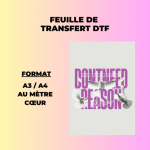 Impression de transferts DTF